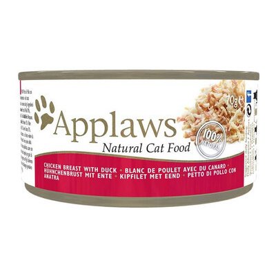 Applaws Cat Tin Chicken with Duck s kuřecím a kachnou 72 x 70 g