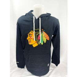 Mitchell & Ness Chicago Blackhawks Thermal Lightweight Hoodie Current Logo