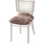 Wooline podsedák ovčí kůže 29 x 44 cm hnědý – Hledejceny.cz