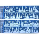 Wiky Dekorace okenní 59,5x21 cm Vánoce – Zboží Dáma