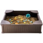 SucceBuy Pískoviště čtvercové 48,6x48,6x12,4" – Sleviste.cz