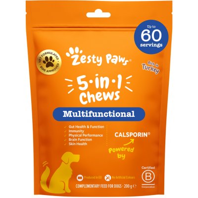 Zesty Paws 5-in-1 Chews 60 tablet – Hledejceny.cz