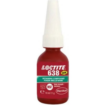 Loctite 638 10 ml upevňovač spojů vysok.pev – Hledejceny.cz