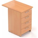 Lenza Visio 70 x 47 cm 4 zásuvky buk – Zboží Dáma