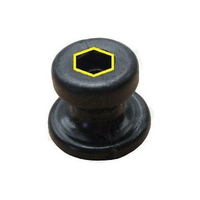 Napínací kolík (třmen) k plachtě, plastový - šestihran. díra d=25 x v = 20 mm – Hledejceny.cz