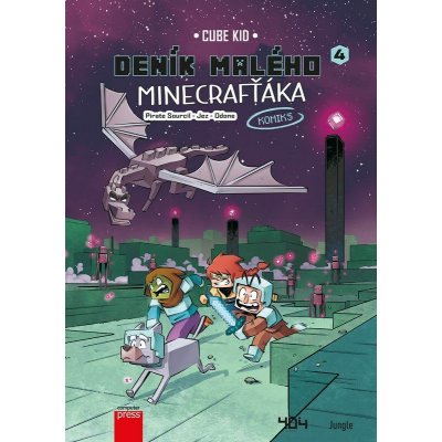 Deník malého Minecrafťáka: komiks 4 - Vítejte v Říši Konce - Cube Kid – Hledejceny.cz