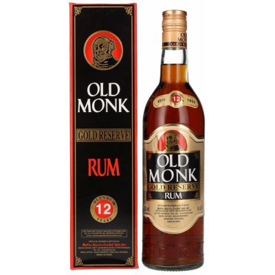 Old Monk Gold Reserve 12y 42,8% 0,7 l (karton) – Sleviste.cz