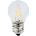 Optonica LED Filament žárovka E27 G45 2w Teplá bílá – Sleviste.cz