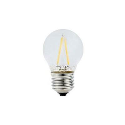 Optonica LED Filament žárovka E27 G45 2w Teplá bílá – Sleviste.cz