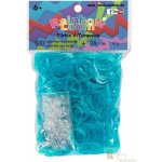 Rainbow Loom náhradní gumičky tyrkysové 600 ks – Zboží Dáma