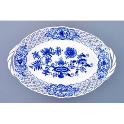 Cibulák Dubí Košík prolamovaný cibulový porcelán 10150 28 cm – Zboží Dáma