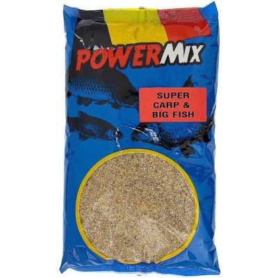 Mondial F Krmítková Směs Powermix Super Carp Big Fish Kapr Jahoda 1kg – Hledejceny.cz