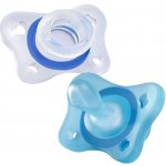 Chicco šidítko Physio Mini Soft celo silikon chlapec 2 ks V001503 – Hledejceny.cz