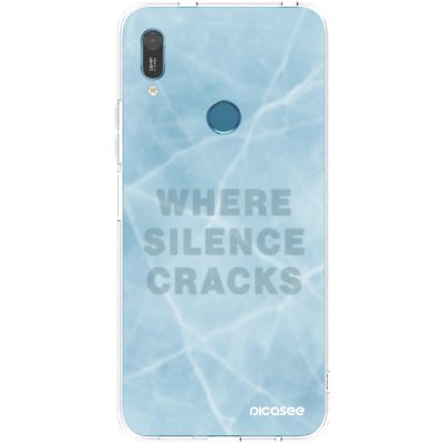 Picasee silikonový průhledný obal pro Huawei Y6 2019 - SILENCE – Zboží Živě
