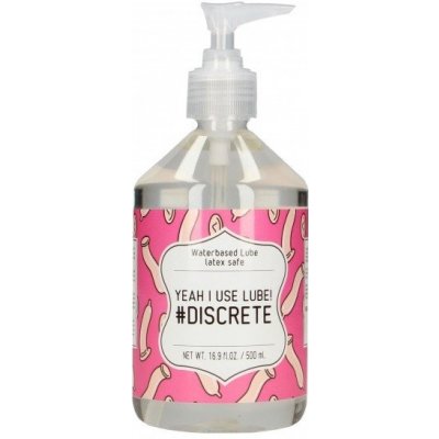 Shots Waterbased Lube Yeah I Use Lube! #Discrete 500 ml – Zbozi.Blesk.cz