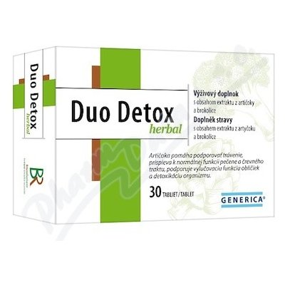 Generica Duo Detox herbal 30 tablet – Zboží Mobilmania