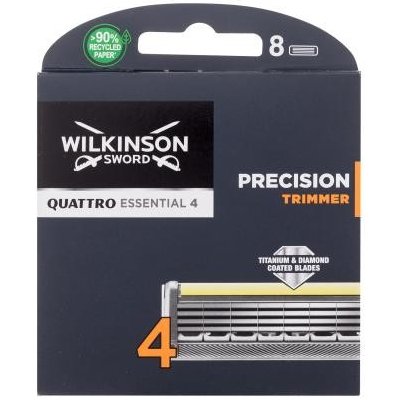 Wilkinson Sword Quattro Essential 4 Precision 8 ks – Zboží Mobilmania