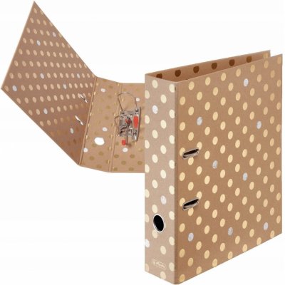 Herlitz pákový pořadač A4 8 cm Pure Glam – Zboží Živě