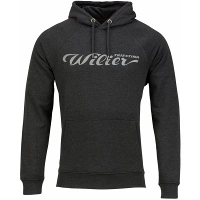 Mikina WILIER HOODIE LOGO s kapucí šedá