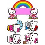 Jedlý papír HELLO KITTY – motiv 12 ● Určení: Obrázek na dort – Hledejceny.cz