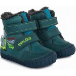 D.D.Step dětské zimní kotníkové boty 029-394B zelené – Zboží Dáma