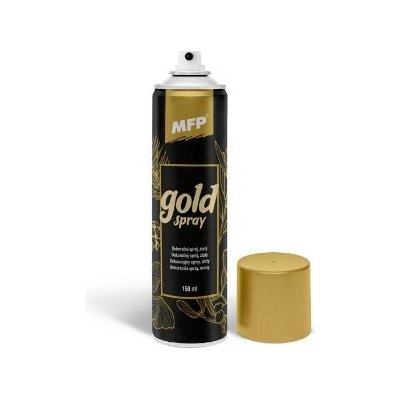 Sprej 150ml dekorační zlatý – Zboží Dáma