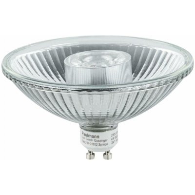 Paulmann 28514 LED Lampe QPAR111 4W GU10 230V Teplá bílá 24° žárovka – Hledejceny.cz