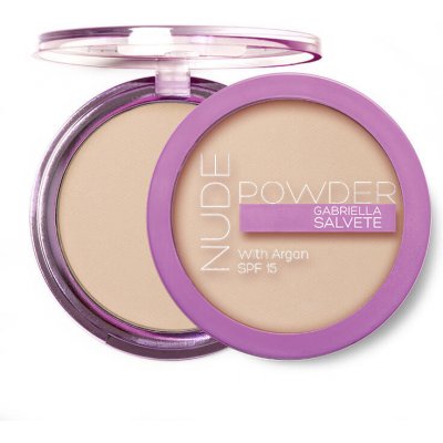Gabriella Salvete Nude Powder matující kompaktní pudr SPF15 4 8 g – Zboží Dáma