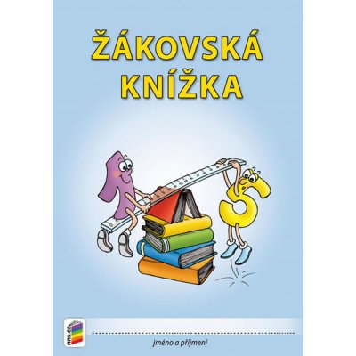 Žákovská knížka pro 3. až 9. ročník modrá