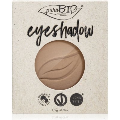 puroBIO Cosmetics Compact Eyeshadows oční stíny 02 Dove Gray 2,5 g náhradní náplň – Hledejceny.cz
