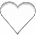 Vykrajovátko - Srdce velké 9,5 cm – Hledejceny.cz
