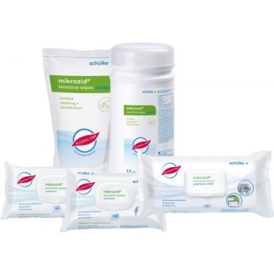 Schulke Mikrozid sensitive wipes wipes premium 100 ks – Zbozi.Blesk.cz