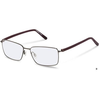 Dioptrické brýle Rodenstock R 2610 D gunmetal/tmavá červená – Zbozi.Blesk.cz