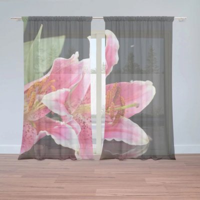 Záclony Lilie: 2 ks - 150x250 cm - Sablio – Hledejceny.cz