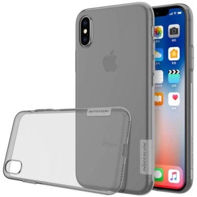 Pouzdro Nillkin Nature TPU Kryt iPhone X / XS šedé – Zbozi.Blesk.cz