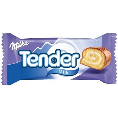 Milka Tender roláda plněná mléčnou náplní 37 g – Hledejceny.cz