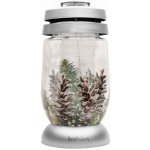 Bolsius Hřbitovní lucerna stříbrná borovice 22 cm – Zboží Dáma