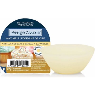 Yankee Candle Vanilla Cupcake vosk do aromalampy unisex 22 g – Zboží Mobilmania