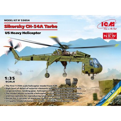 ICM Sikorsky CH-54A Tarhe US Heavy Helicopter 53054 1:35