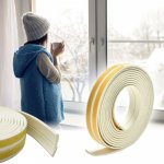 Samolepící těsnění do oken a dveří - bílé – Zboží Dáma