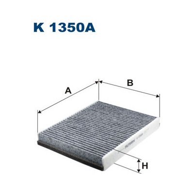 Filtr, vzduch v interiéru FILTRON K 1350A – Hledejceny.cz