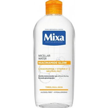 Mixa Niacinamide Glow Micellar Water 400 ml