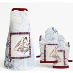 Home Elements Dětská sada zástěra a chňapka Plachetnice – Sleviste.cz