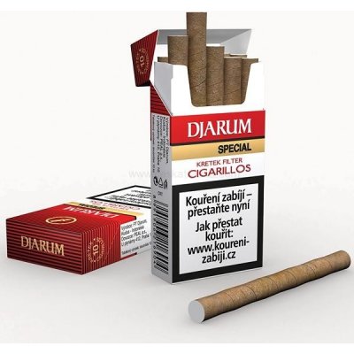 Doutníčky Djarum Special Kretek Filtr Cigarillos 10 ks V – Zboží Mobilmania