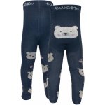 EWERS dětské punčocháče medvídek chlupatý tmavě modrá – Zboží Mobilmania