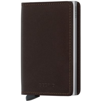 Secrid Slimwallet Original tmavě SO-Tmavě Hnědá hnědá – Zbozi.Blesk.cz