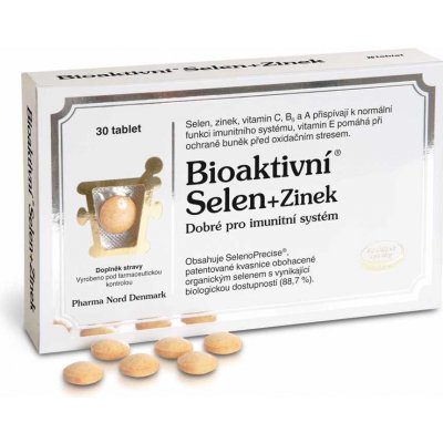 Pharma Nord Bioaktivní Selen + Zinek 30 tablet