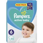 Pampers Active Baby 6 44 ks – Sleviste.cz