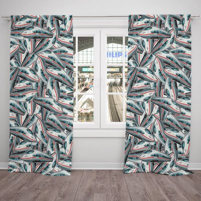 IMPAR Závěsy ICE 3 pattern (Rozměr : 140x250, Materiál: Blackout) – Hledejceny.cz