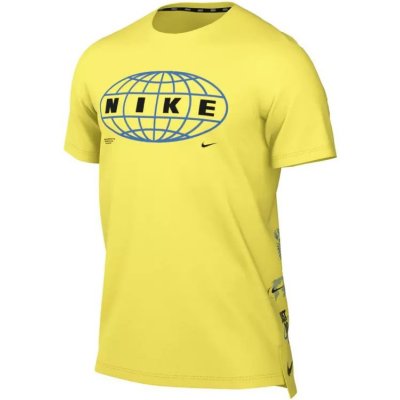 Nike Triko funkční NP DF HPR DRY TOP SS GFX 1 S žlutá 4 – Hledejceny.cz